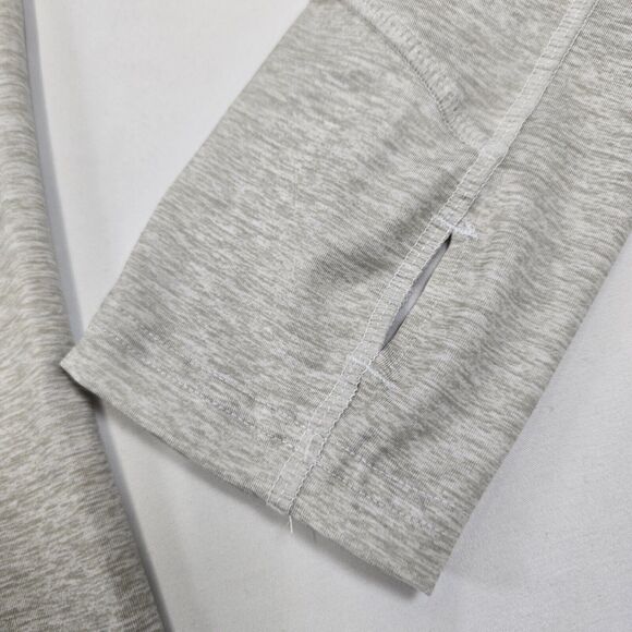 Straight Down Men's Golf Grey Quarter Zip Sweater Size L - Picture 4 of 12